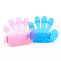 Wholesale Pet Bathing Tool dog cat massage shower bath brush five fingers pet cleaning brush glove Pet Shampoo Brush