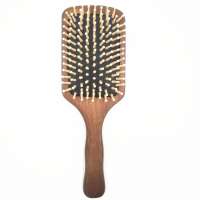 Natural Bamboo Hair Comb  Holdoor Scalp Massage Antistatic Wood Brush