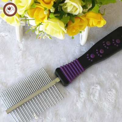 Double Sided Rotating Teeth Pet Comb,Professional Shedding Comb For Dogs And Cats