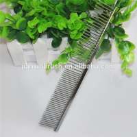 Simple Chrome Plated Iron Handle And Needles Dog Pet Cat Animal Puppy Hair Cleaning Grooming Comb