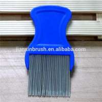 Hair Lice Comb Brushes Terminator Fine Egg Dust Nit Free Removal Stainless Steel flea Comb