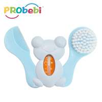 Promotional baby brush and comb set infant bath care set baby grooming set