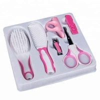 6pcs Newborn Brush Care Health Care Manicure Set Baby Grooming Kit